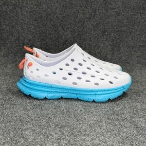 Kane Revive Shoes Women's 8 White Blue Athletic Run Running Recovery Slip On